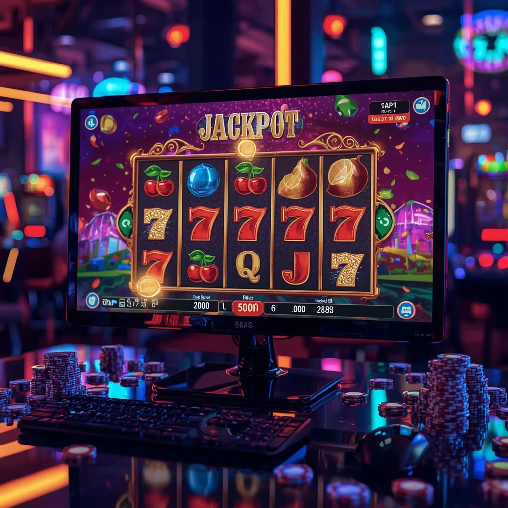 slot sul monitor B7 CASINO